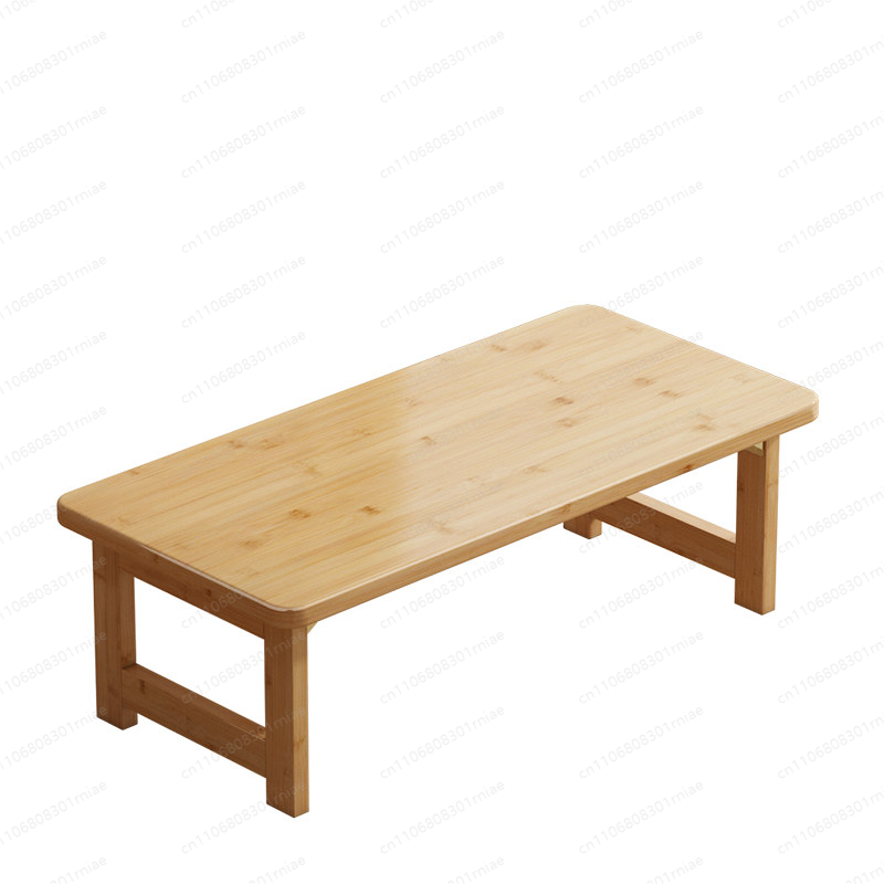 Desk Setup Maker - Solid Bamboo Kang Table Foldable Low