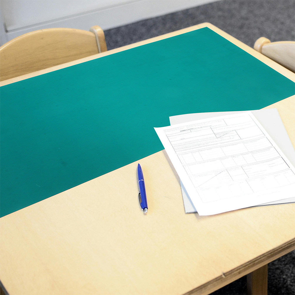 Rubber Mat Desk - Rubber anti static desk mat for