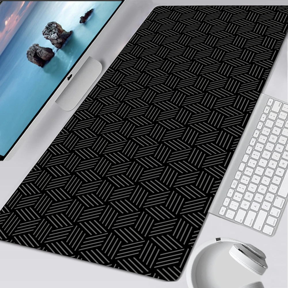 Desk Setup Ideas - Laptop Đen Miếng Lót Chuột Đơn