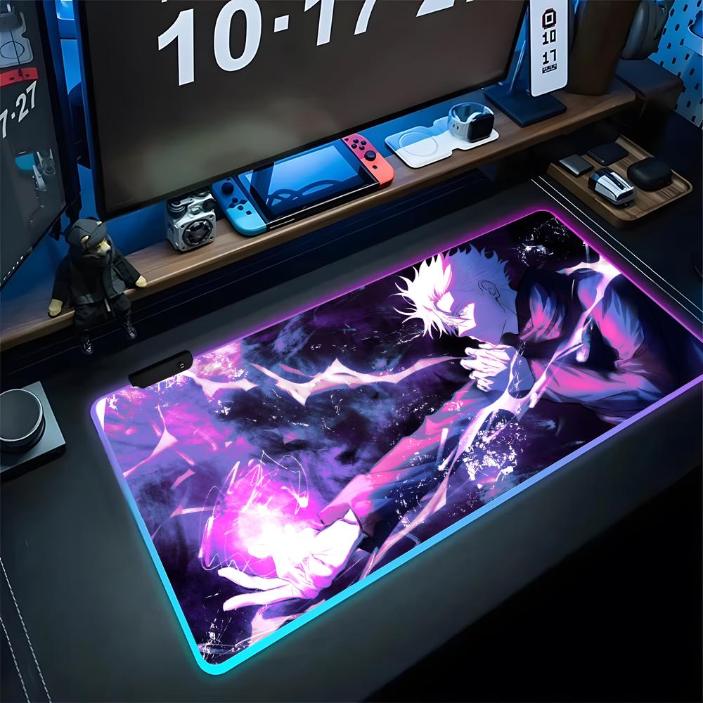 Desk Setup Ideas - Anime J-jujutsu K-kaisen Mouse Pad Gaming