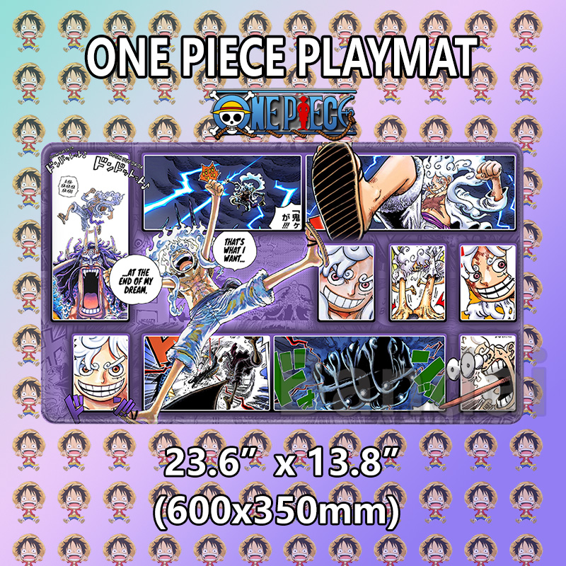Desk Setup Accessories - Boardgame- One Piece OPCG Luffy Playmat