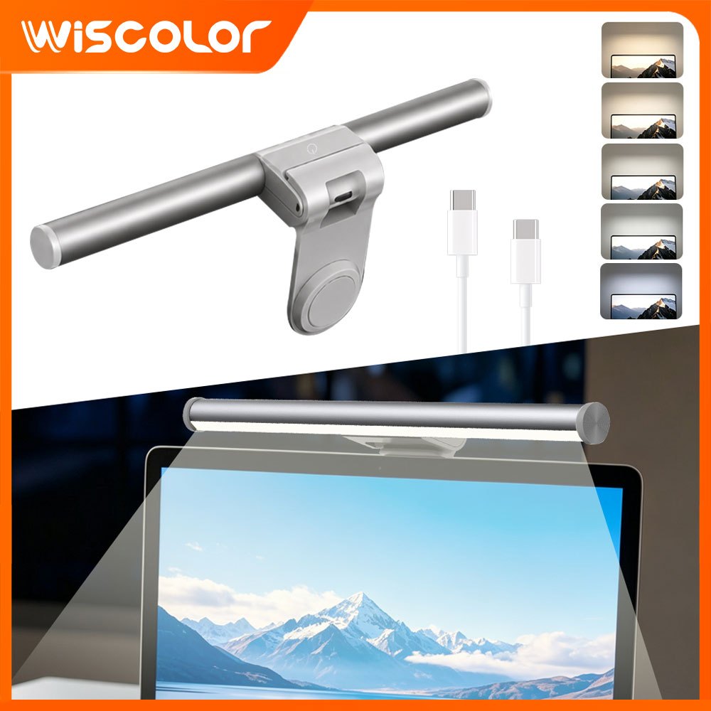 Desk Setup Accessories - RGBIC Led Lights Setup Dimmable Monitor