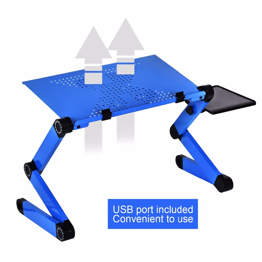 Hợp Kim Nhôm Laptop Bàn Có Thể - đánh giá và giá Desk Setup Ideas