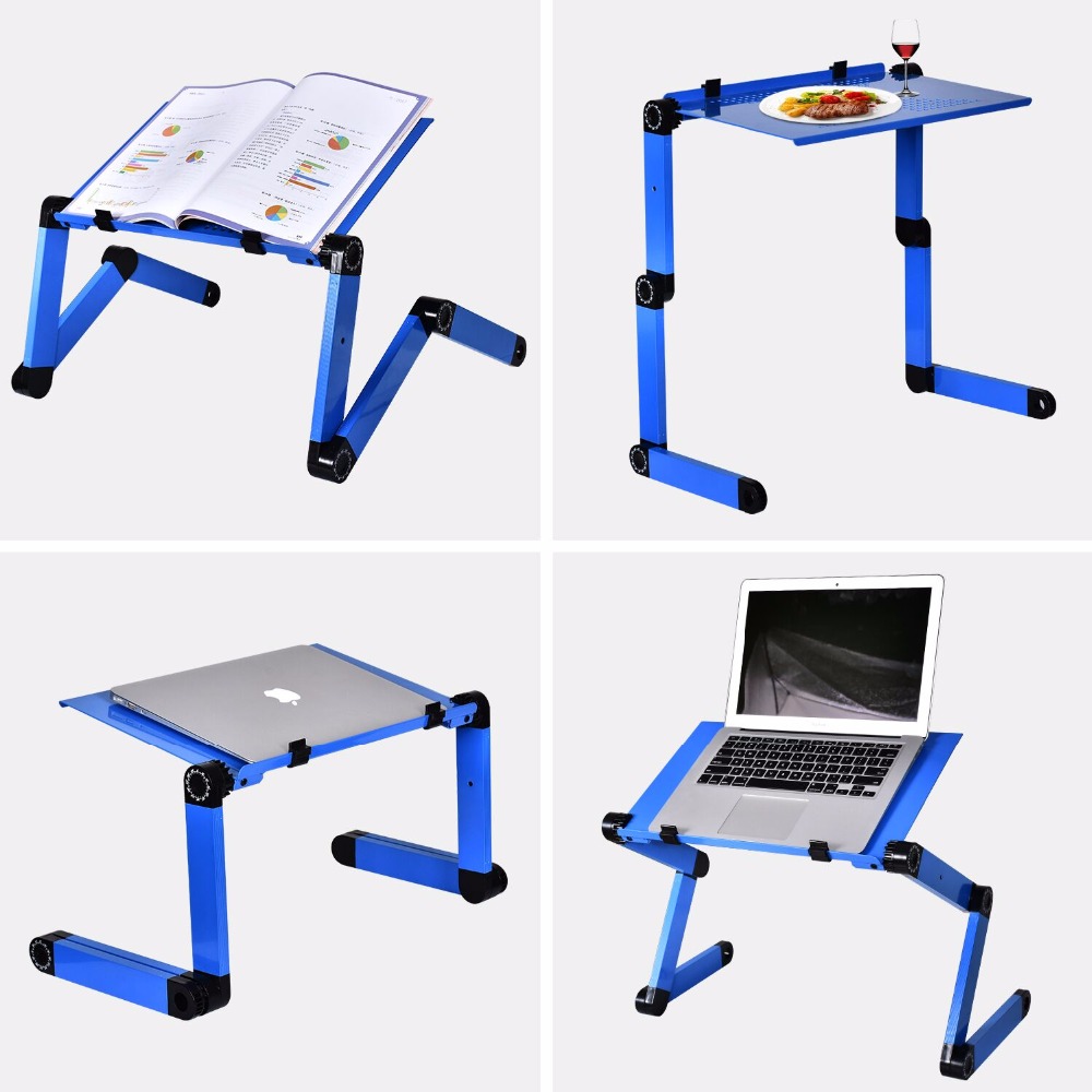 Hợp Kim Nhôm Laptop Bàn Có Thể - đánh giá và giá Desk Setup Ideas