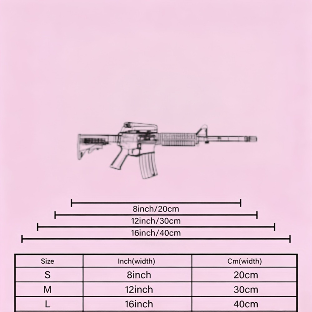 CIFbuy M4 Rifle AR15 Gun Silho - đánh giá và giá Rubber Mat Desk