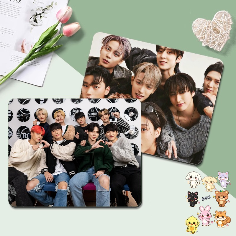 Kpop ATEEZ Women Men Mouse Pad - đánh giá và giá Desk Setup Kpop