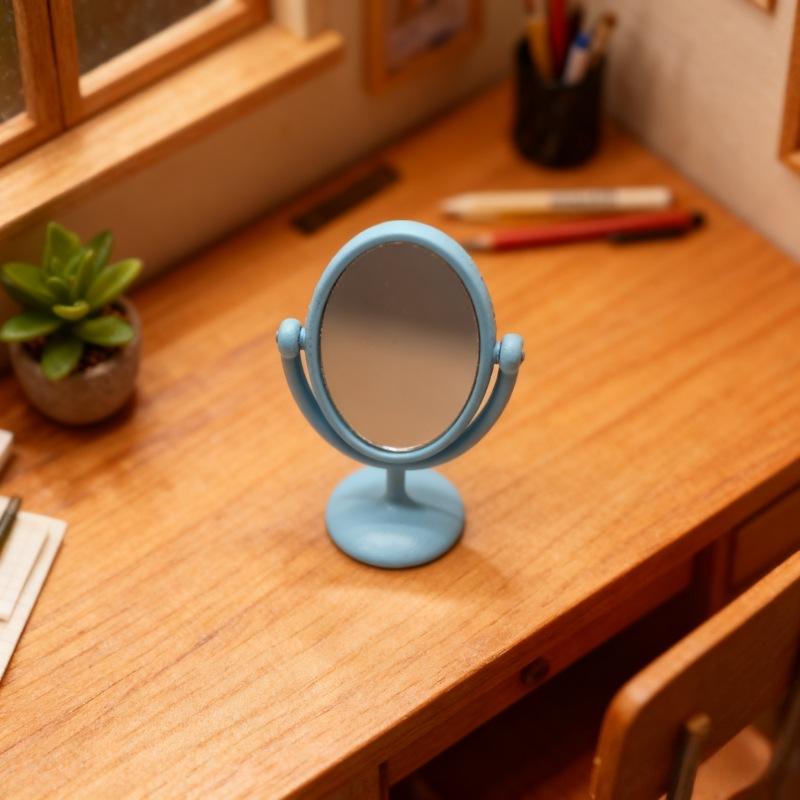 1Pcs Miniature Retro Mirror Dr - đánh giá và giá Desk Setup Vintage