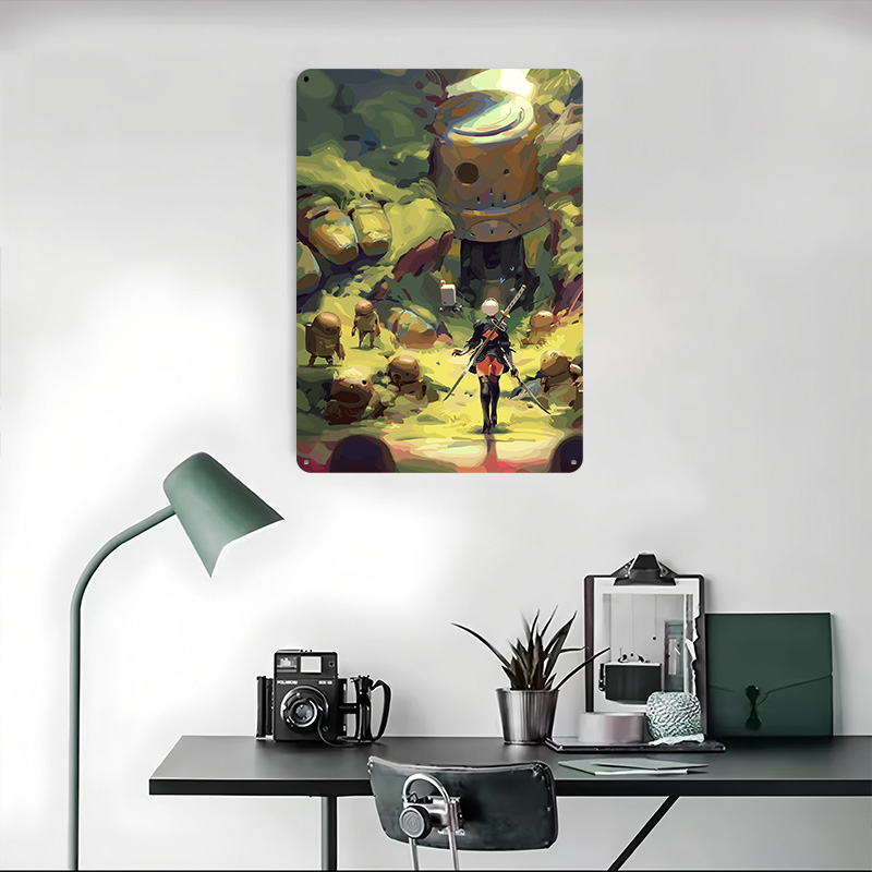 Nier Automata: 2B in Forest Me - đánh giá và giá Desk Setup Vintage