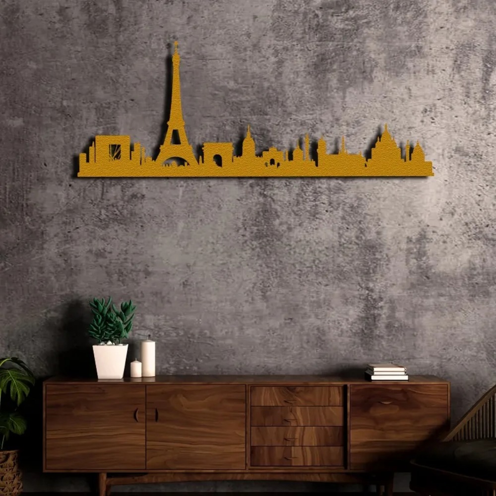 CIFbuy Paris Theme Metal Wall  - đánh giá và giá Rubber Mat Desk