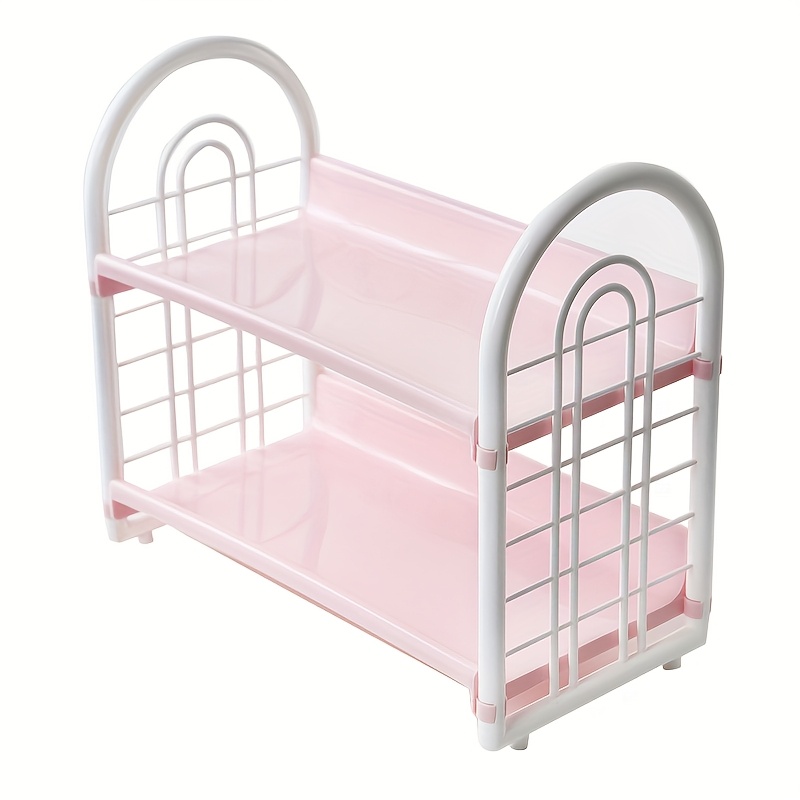1pc Double Layer Multi-Functio - đánh giá và giá Desk Setup Shelves