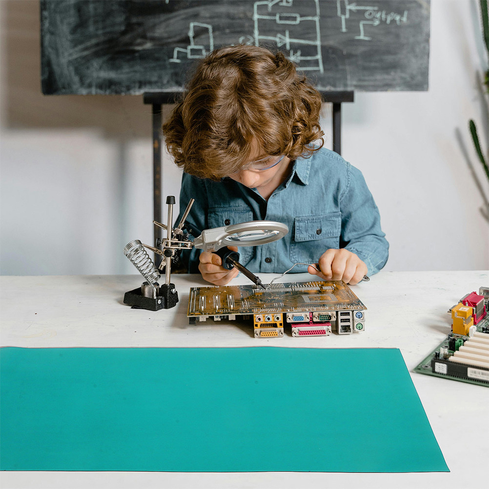 Rubber anti static desk mat fo - đánh giá và giá Rubber Mat Desk