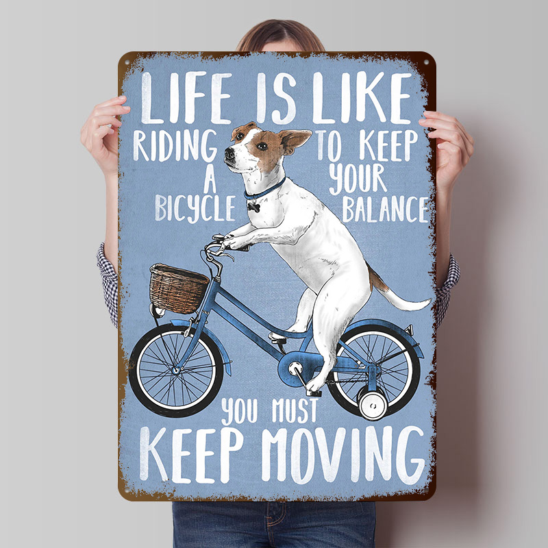 Life Is Like Riding a Bicy Met - đánh giá và giá Desk Setup Vintage