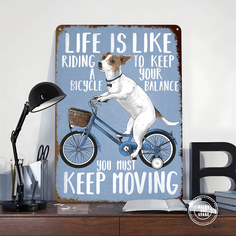 Life Is Like Riding a Bicy Met - đánh giá và giá Desk Setup Vintage