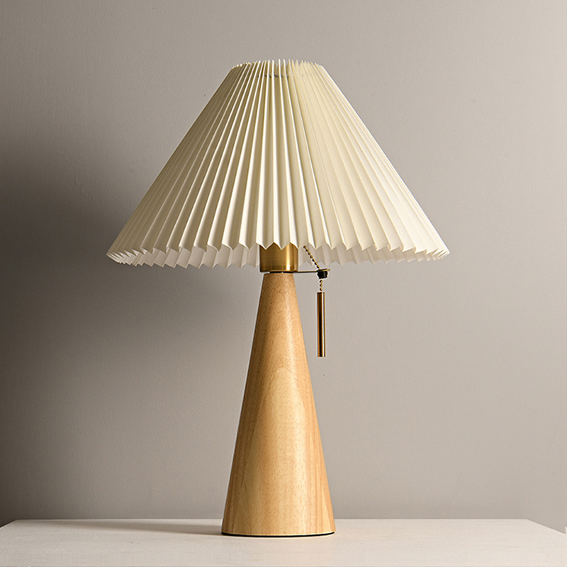 Retro Solid Wood Table Lamp No - đánh giá và giá Desk Setup Vintage
