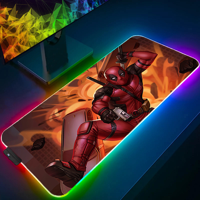 LED Mouse Pad Gaming Backlight - đánh giá và giá Desk Setup Accessories
