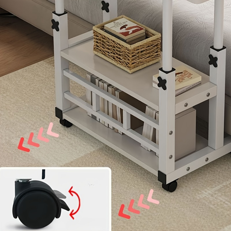 Multifunctional Folding Table  - đánh giá và giá Desk Setup Shelves
