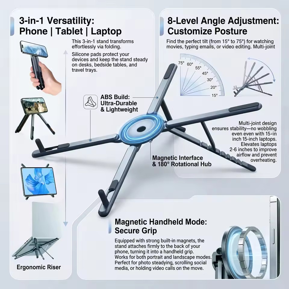 Portable Magnetic Phone Holder - đánh giá và giá Desk Setup Ideas
