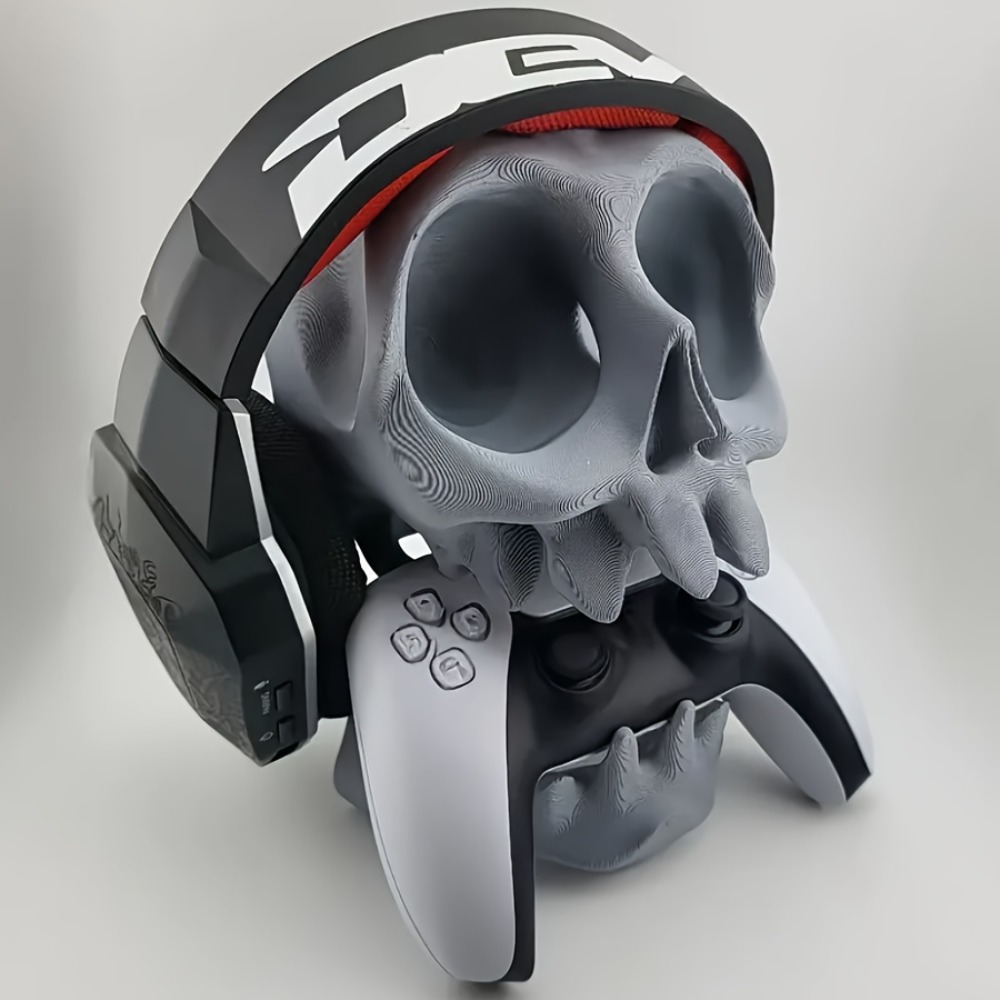 Skull Shaped Controller Stand  - đánh giá và giá Desk Setup Accessories