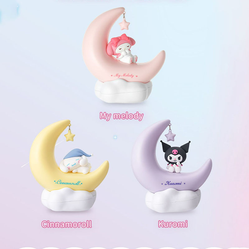 Cinnamoroll Moon Dream LED Nig - đánh giá và giá Desk Setup Shelves