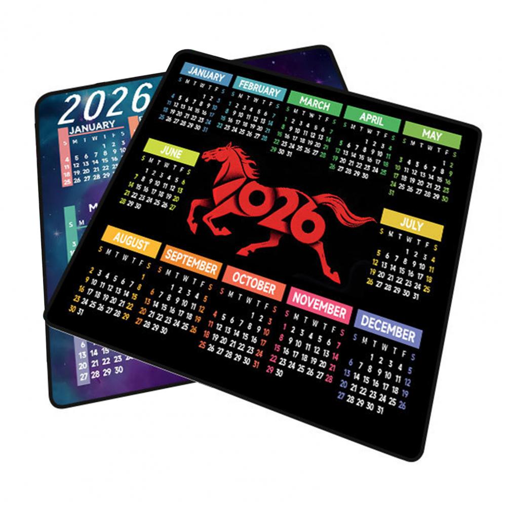 2026 Calendar Mouse Pad Waterp - đánh giá và giá Rubber Mat Desk