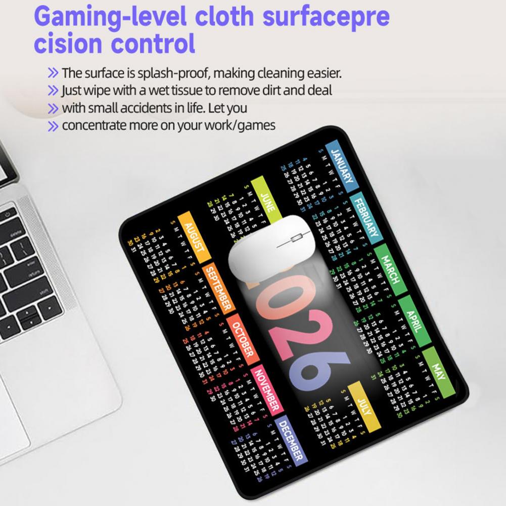 2026 Calendar Mouse Pad Waterp - đánh giá và giá Rubber Mat Desk