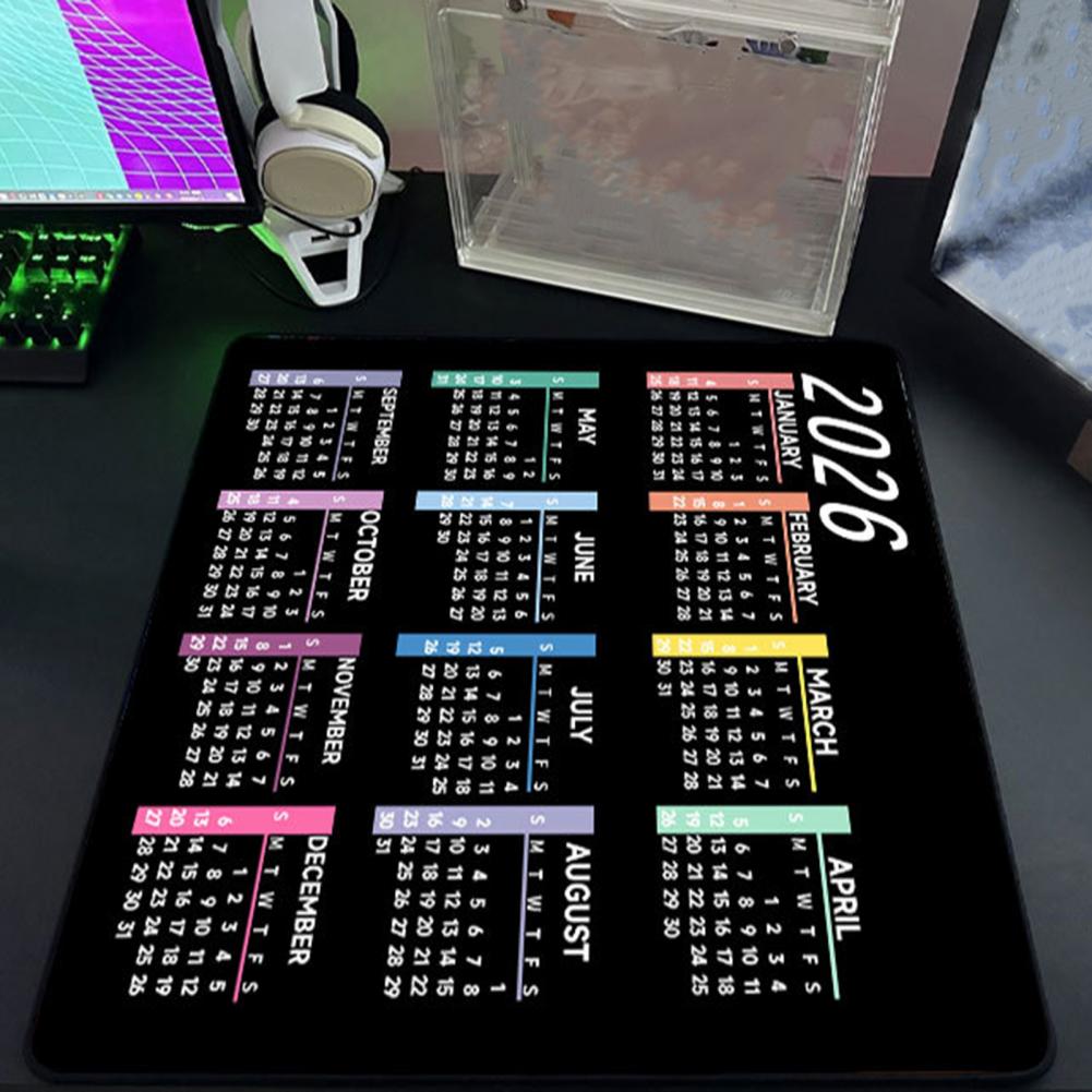 2026 Calendar Mouse Pad Waterp - đánh giá và giá Rubber Mat Desk