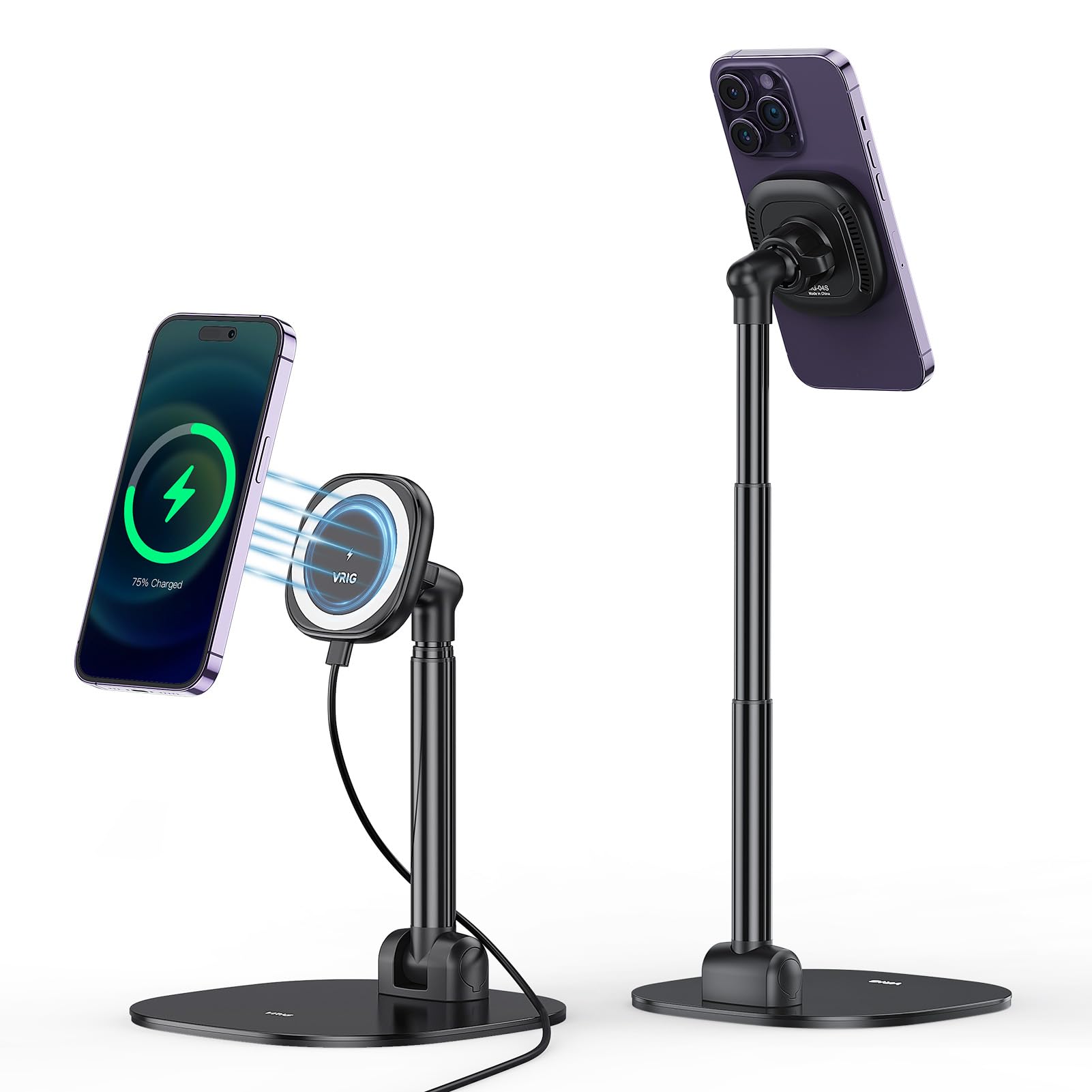 UURig VRig Desk Wireless Charg - đánh giá và giá Desk Setup Apple