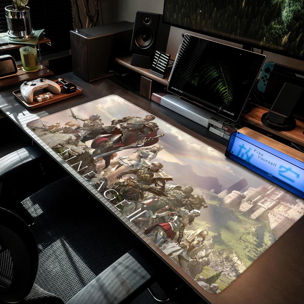 Game L-Lineage 2 Mouse Pad XXL - đánh giá và giá Desk Setup Ideas