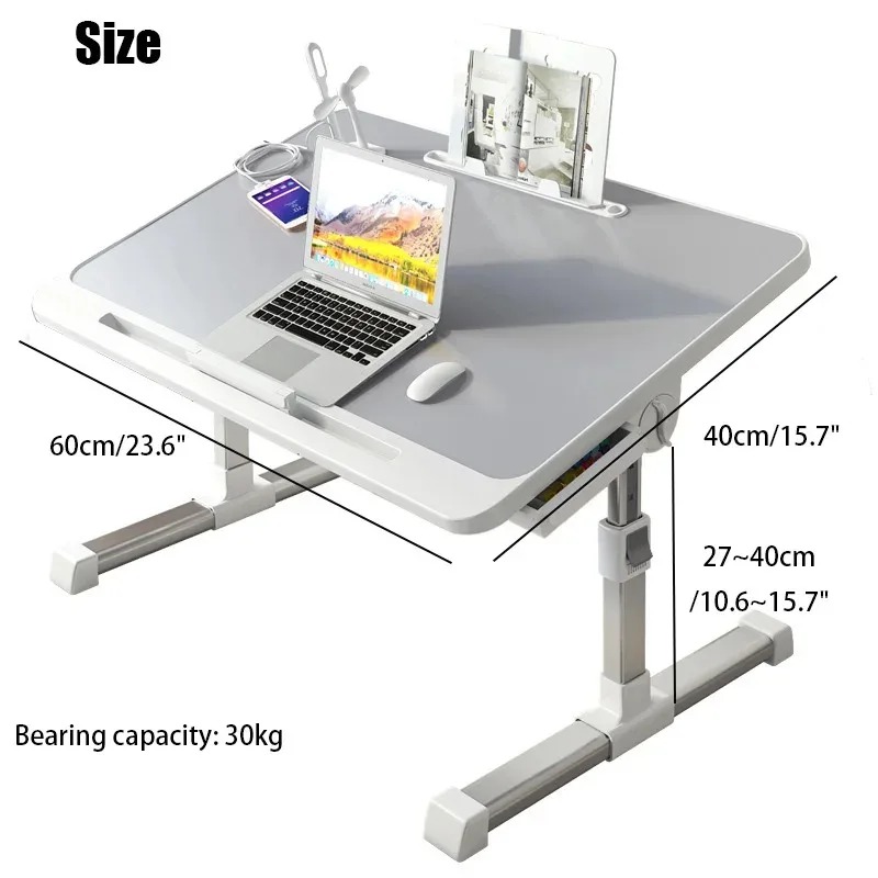 Laptop Bed Tray Table Adjustab - đánh giá và giá Desk Setup Maker