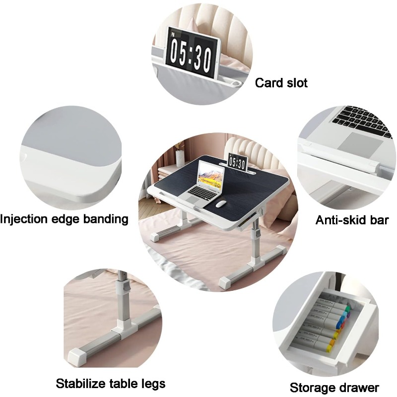 Laptop Bed Tray Table Adjustab - đánh giá và giá Desk Setup Maker