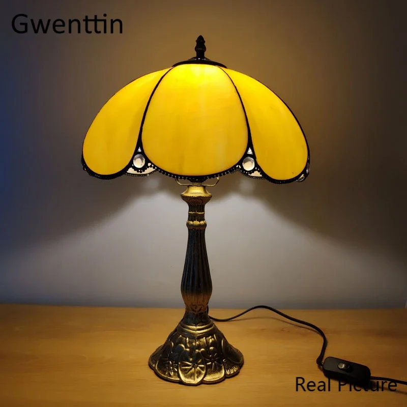 Vintage Tiffany Table Lamps Me - đánh giá và giá Desk Setup Vintage