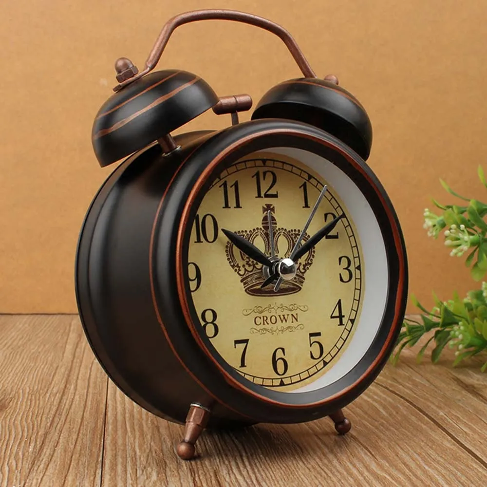 Home Vintage Night Light Alarm - đánh giá và giá Desk Setup Vintage