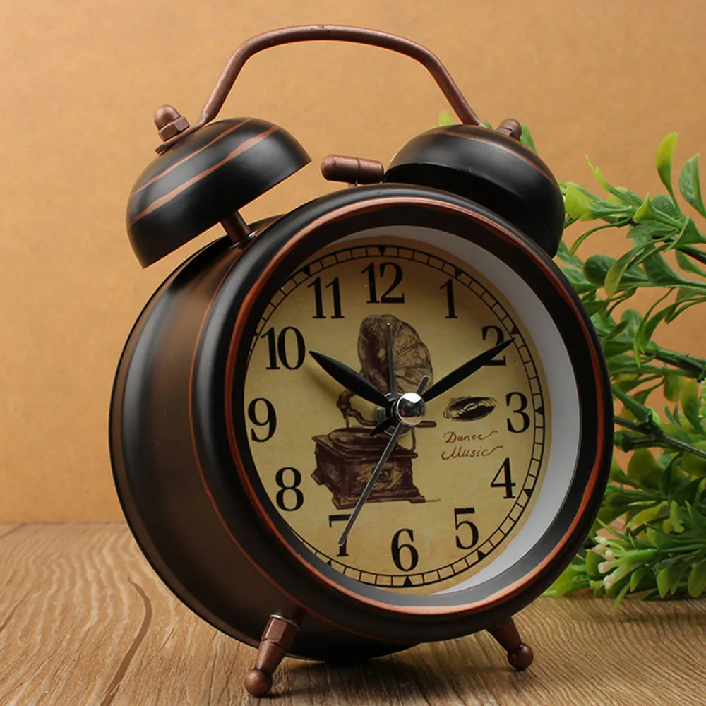 Home Vintage Night Light Alarm - đánh giá và giá Desk Setup Vintage