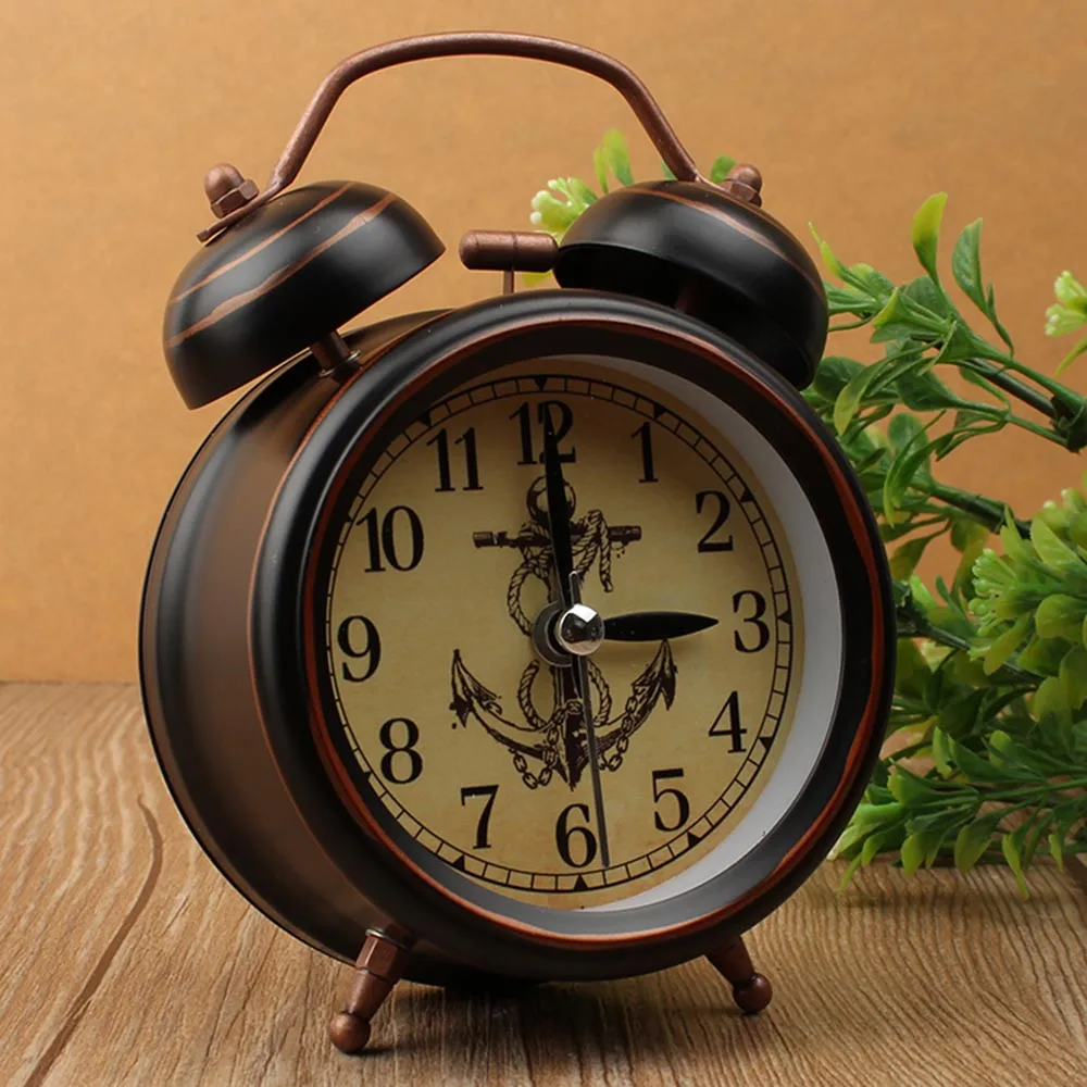 Home Vintage Night Light Alarm - đánh giá và giá Desk Setup Vintage