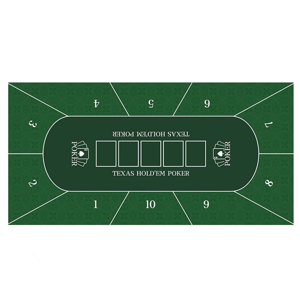 Casino Texas Hold'em Table Mat - đánh giá và giá Rubber Mat Desk