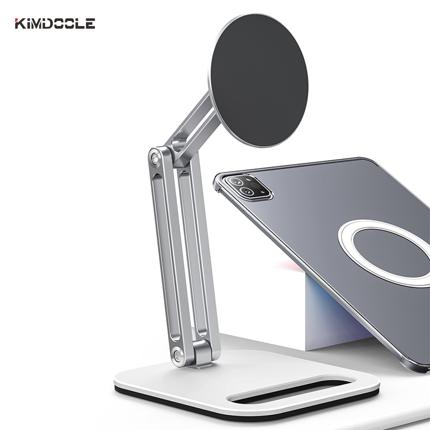 Kimdoole Metal Magnetic Tablet - đánh giá và giá Desk Setup Apple