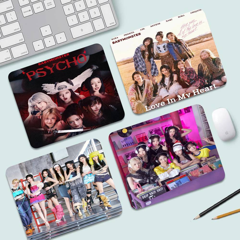Kpop B-Babymonster NEW Mouse P - đánh giá và giá Desk Setup Kpop
